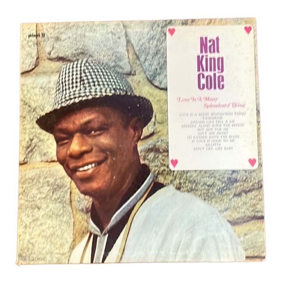 Vintage Nat King Cole Love is a Many Splendor Thing Record